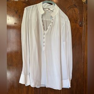 E3 Boutique Blouse Light Blue Size 12